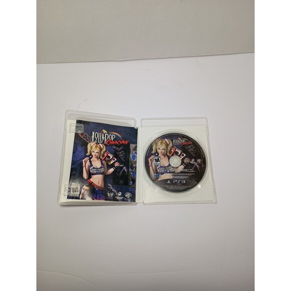 Near Mint Lollipop Chainsaw PS3 Video Game PlayStation 3 Horror CIB Complete - Picture 6 of 12